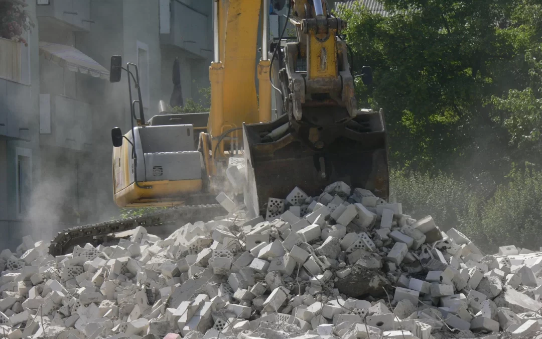 What does demolition mean in construction?
